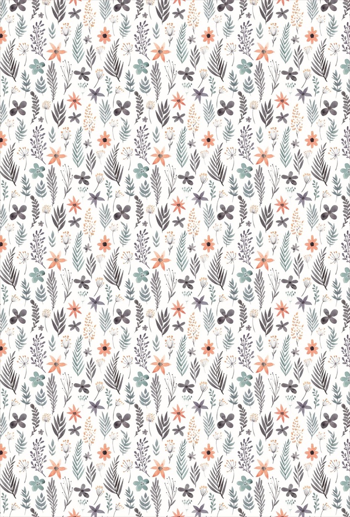 Roaze Soothing Minky Blanket - Summer Flowers