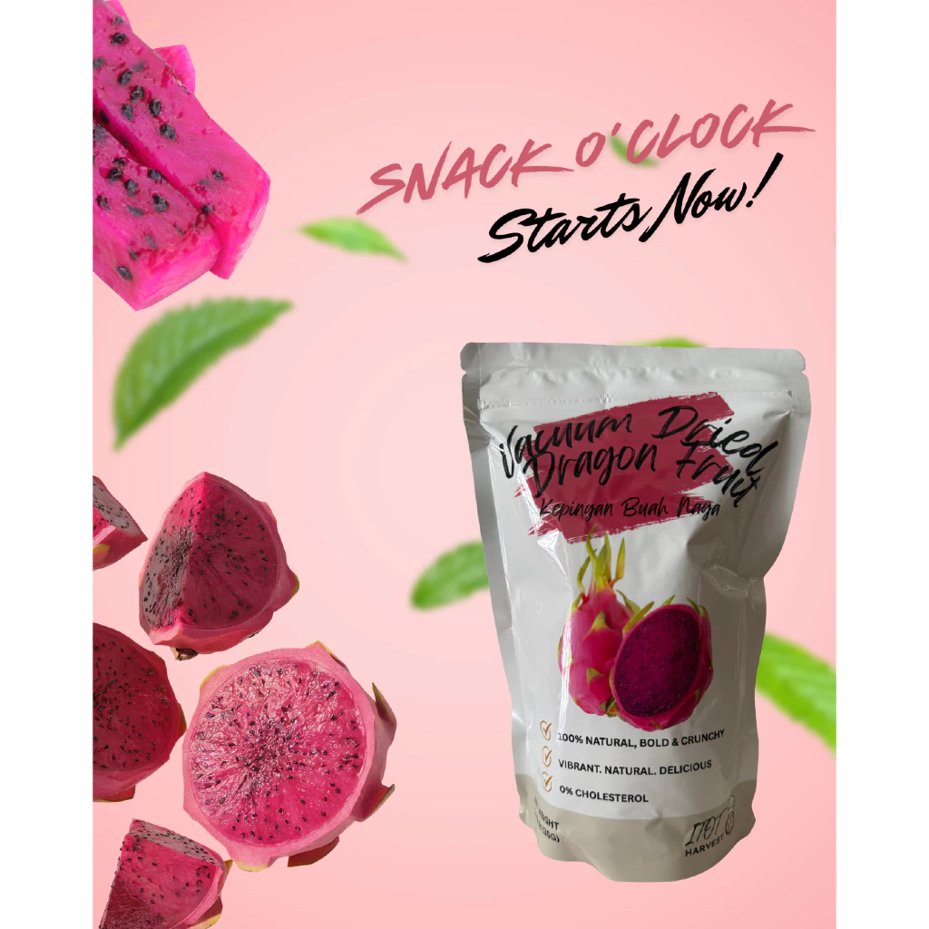 [ITHDFDF] Vacuum Dried Dragon Fruit Slices