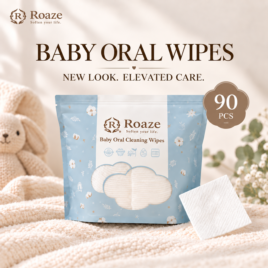 [4718000441193] Roaze Baby Oral Cleansing Wipes 90 pcs