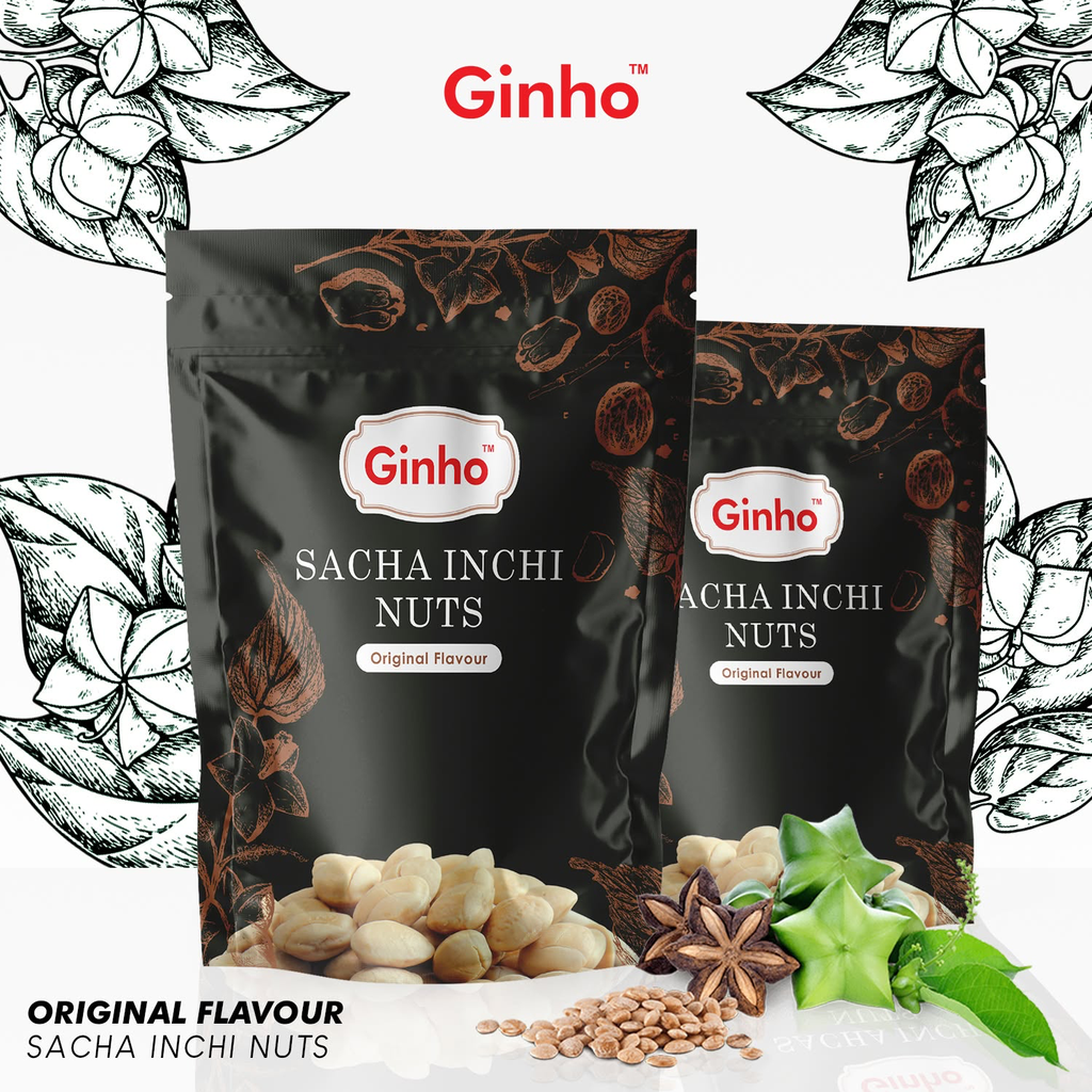 [GHSINO] Organic Sacha Inchi Nuts (Original)