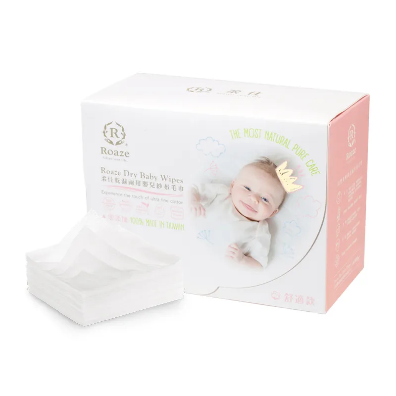 [4718000448581] Roaze Dry/Wet Dual-Use Baby Wipes 160 pcs (Gentle Mesh)